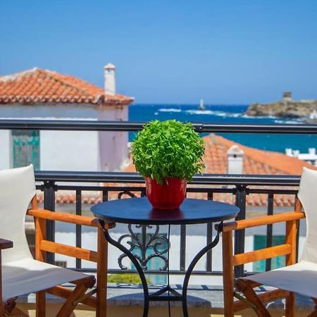 Apartmán Seaview Stylish Flat In Andros - Walk To Beach Exteriér fotografie